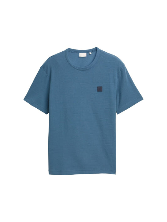 1047815 TOM TAILOR men - Strukturiertes T-Shirt
