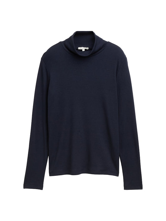 1043142 Basic Rollkragenshirt