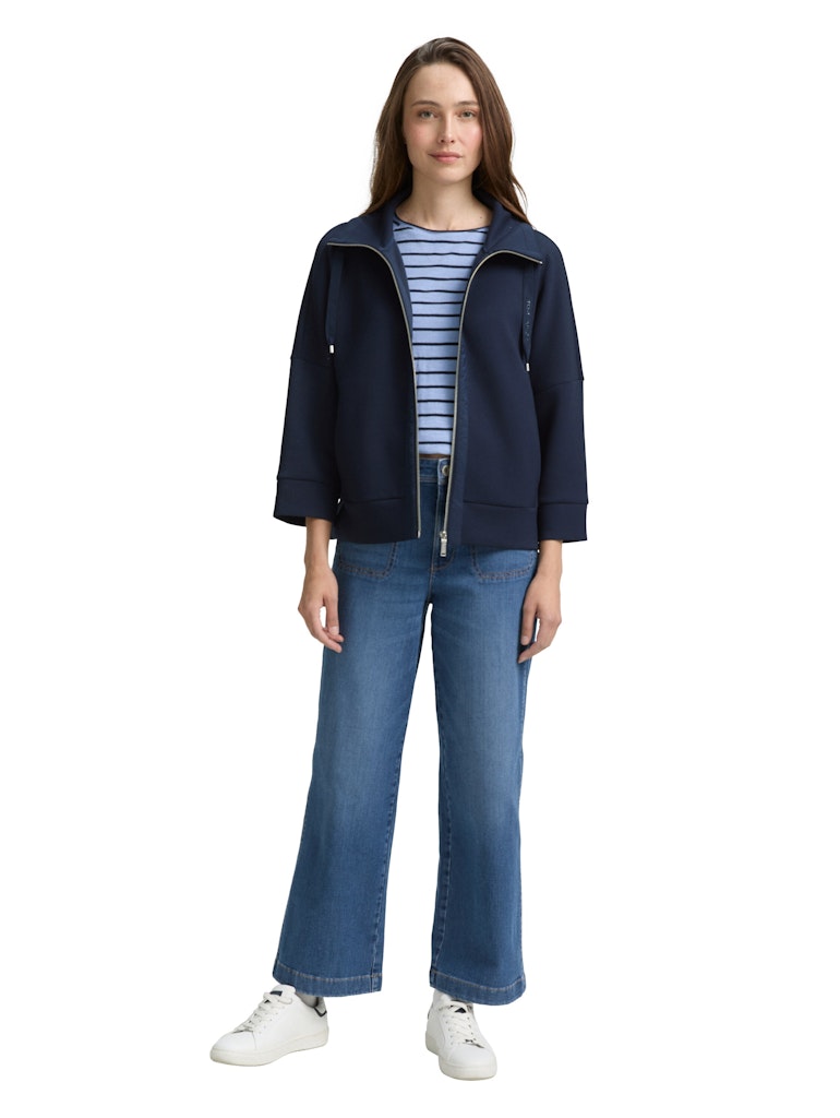 1047715 TOM TAILOR wmn - Scuba Sweatjacke