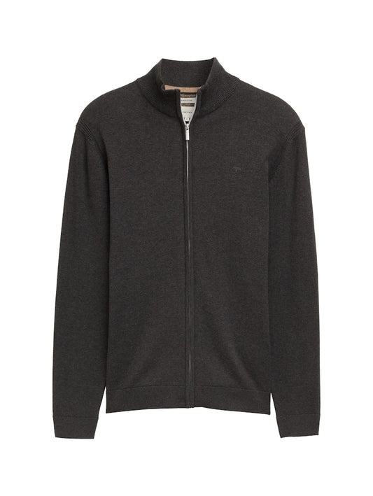 1047571 TOM TAILOR men - Strickjacke 10617 anthrazit
