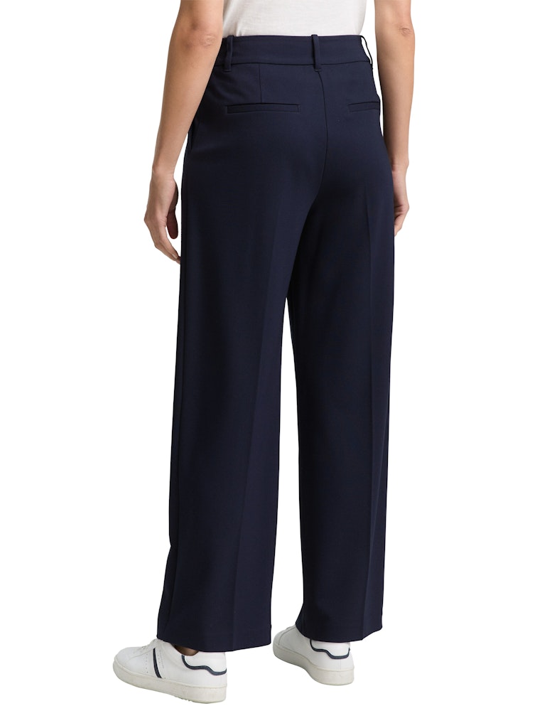 1048070 TOM TAILOR wmn - wide leg Hose 10668 navy