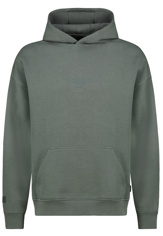 H10608BC21499B AUTHENTIC STYLE men - Hoodie 12400 pineneedle green