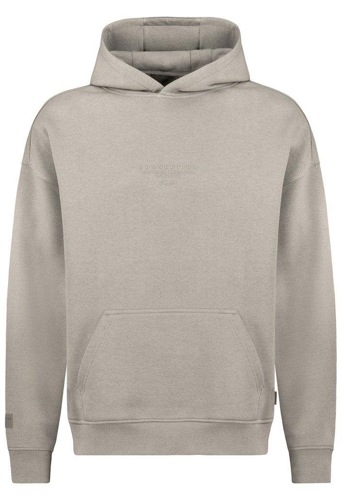 H10608BC21499B AUTHENTIC STYLE men - Hoodie 20400 slate grey