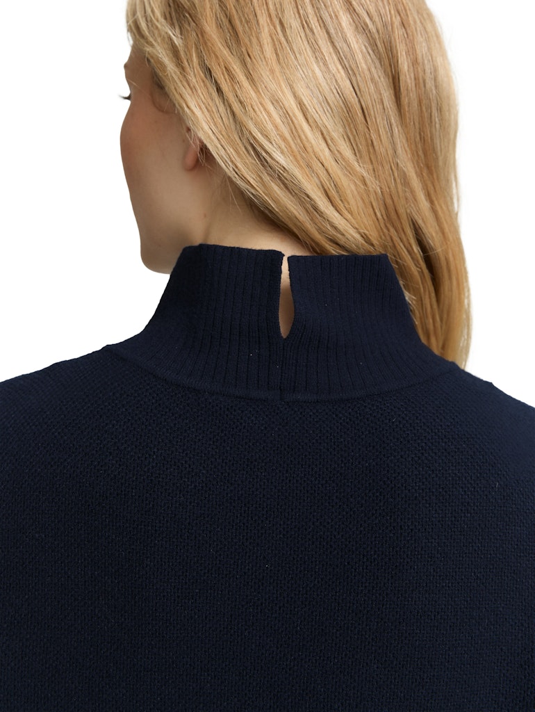 1048320 TOM TAILOR wmn - Strickkleid 11019 lunar eclipse