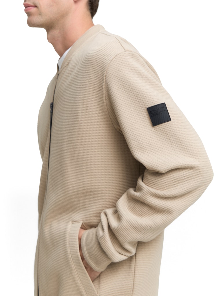 1047802 TOM TAILOR men - Sweatjacke 16764 beige