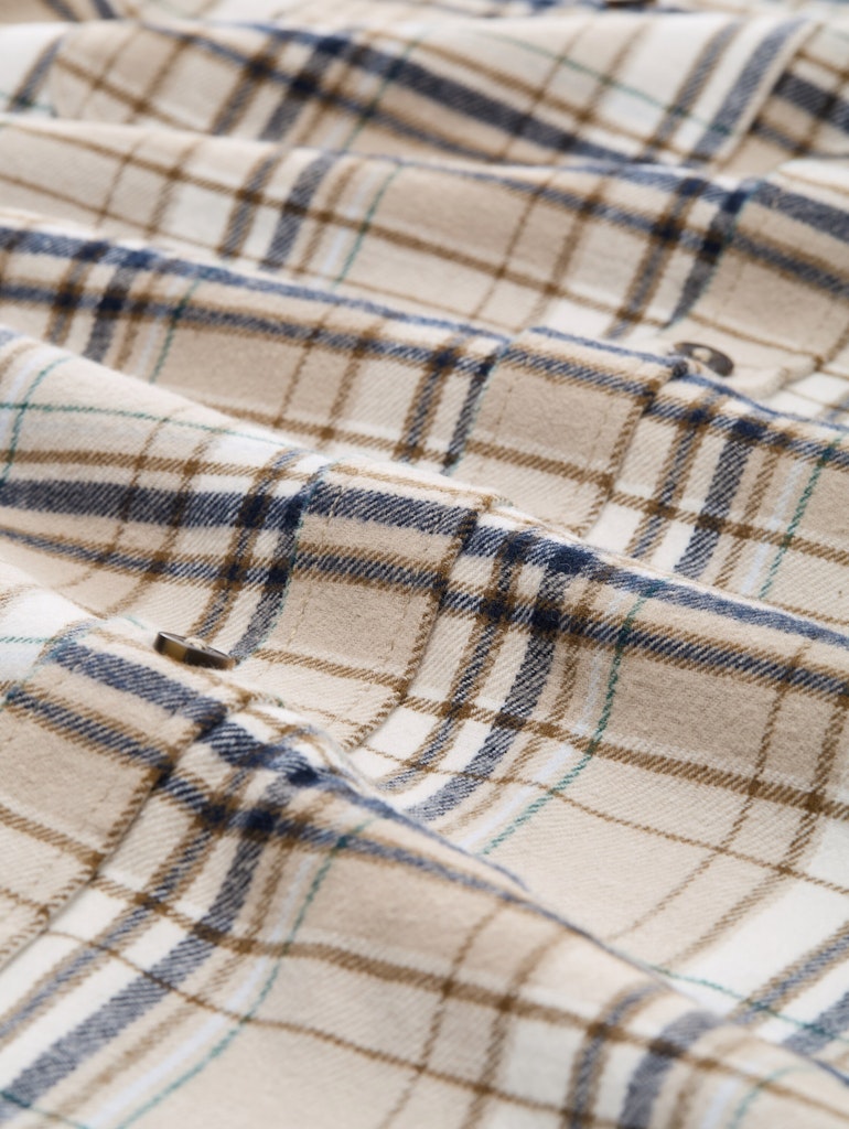 1047337 TOM TAILOR men - Flanellhemd 38517 karo