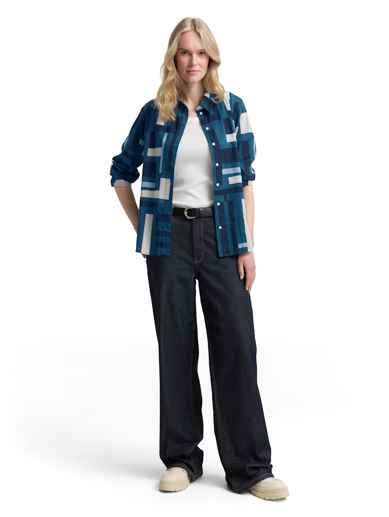 1047586 TOM TAILOR wmn - Hemdbluse 38404 print