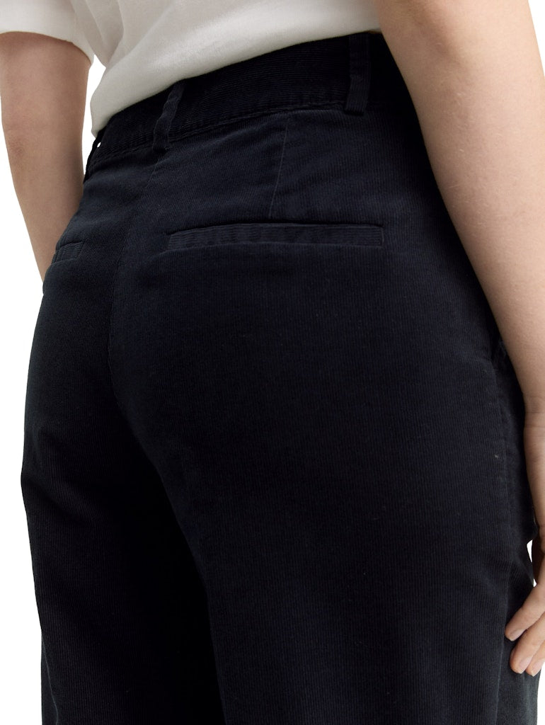 1048369 TOM TAILOR wmn - wide leg Cordhose 11019 navy