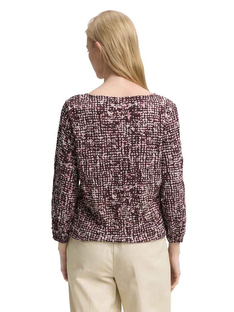 1047731 TOM TAILOR wmn - Crincle Shirt mit AlloverPrint