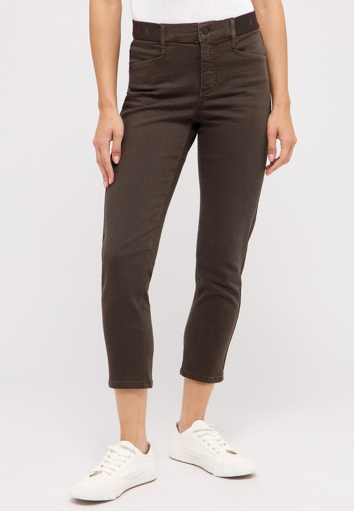 346 ORNELLA SPORTY - ANGELS Jeans 42058 chocolate used