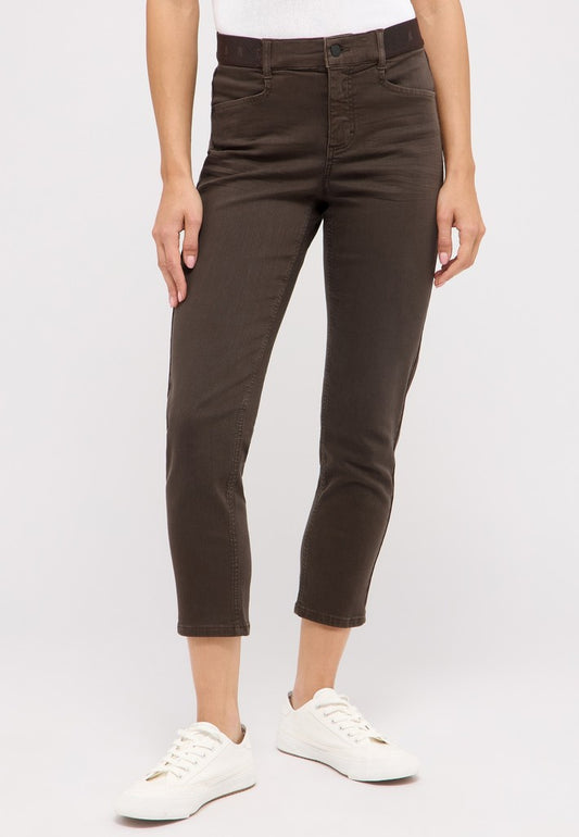 346 ORNELLA SPORTY - ANGELS Jeans 42058 chocolate used