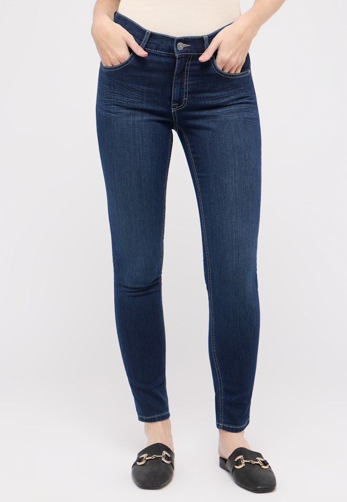 585 Skinny ANGELS Jeans 305 night blue used