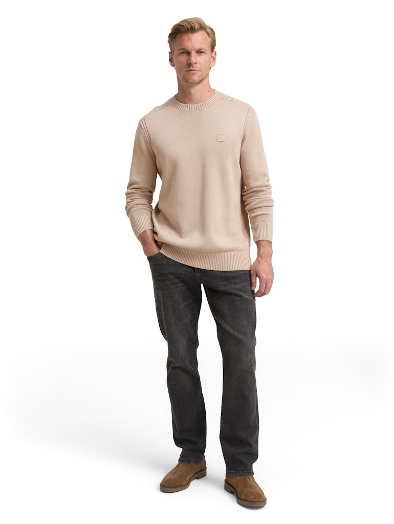1048024 TOM TAILOR men - Pullover 16764 light cashmere
