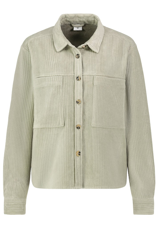 D60091M11271A3 AUTHENTIC STYLE wmn - Hemdjacke 12300 mineral green