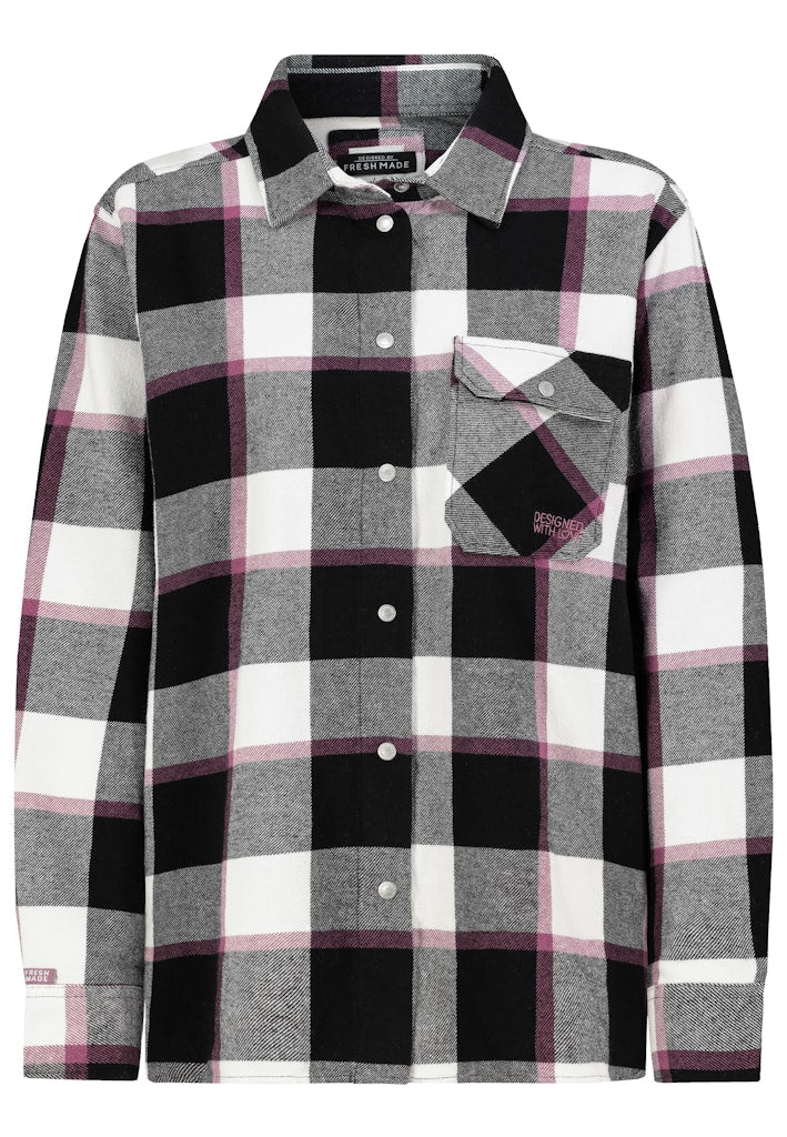 D70052AG11152C AUTHENTIC STYLE wmn - Overshirt 2400 check black