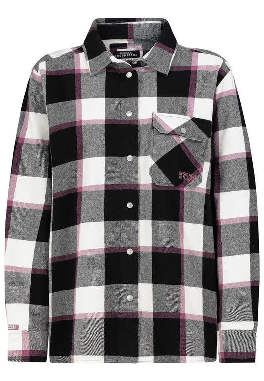 D70052AG11152C AUTHENTIC STYLE wmn - Overshirt 2400 check black