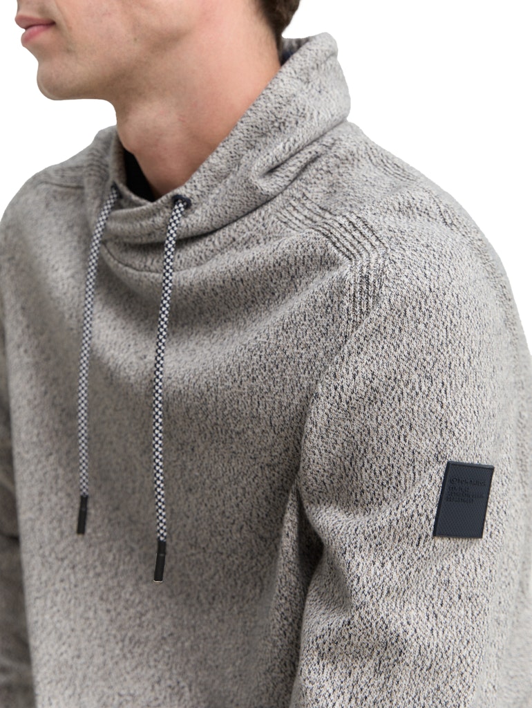 1048021 TOM TAILOR men - Snood Pullover 38684 melange