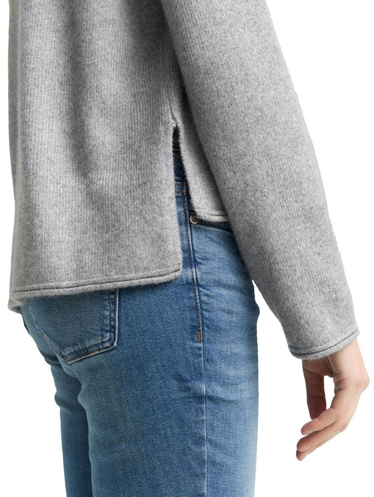 1047703 TOM TAILOR wmn - Pullover 21373 grau