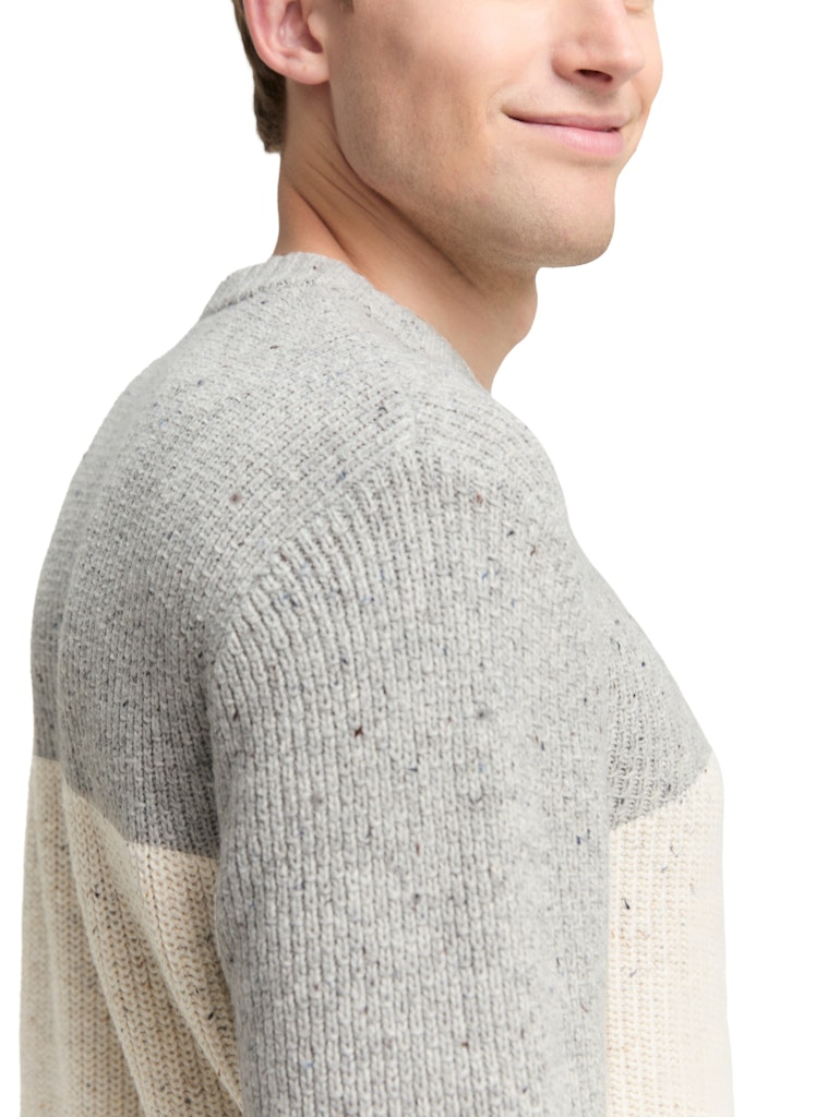 1048712 TOM TAILOR men - Strickpullover 36946 beige
