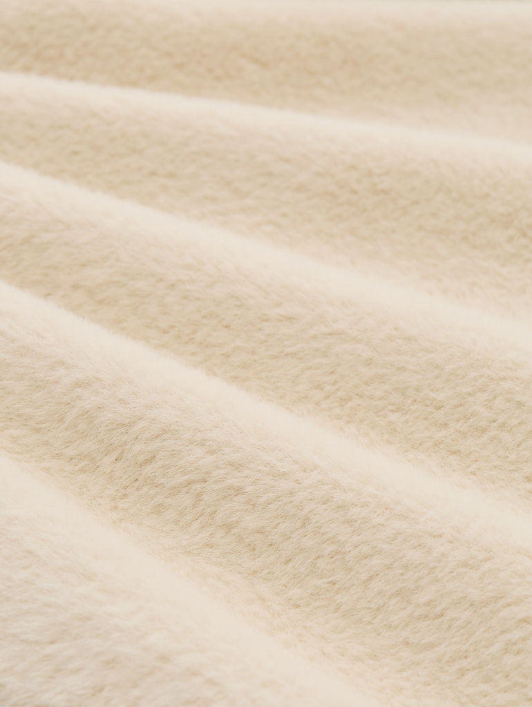 1049100 TOM TAILOR wmn - Cosy Weste mit Taschen 29517 sand stone beige