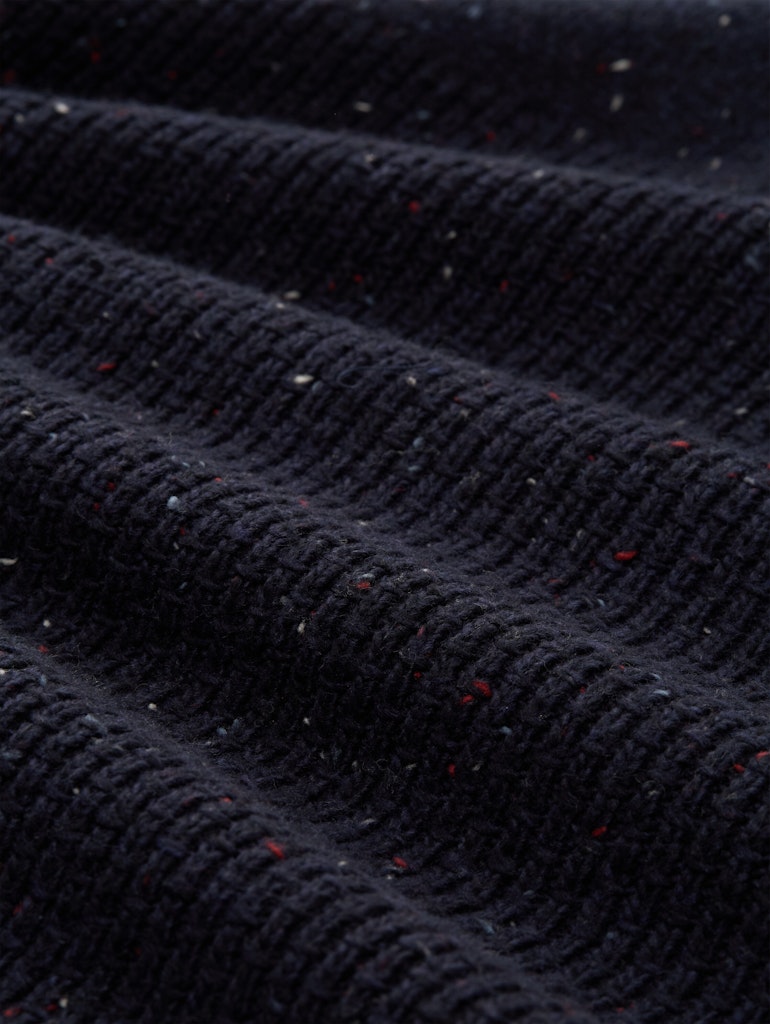 1048713 TOM TAILOR men - Strickpullover 36942 dunkelblau
