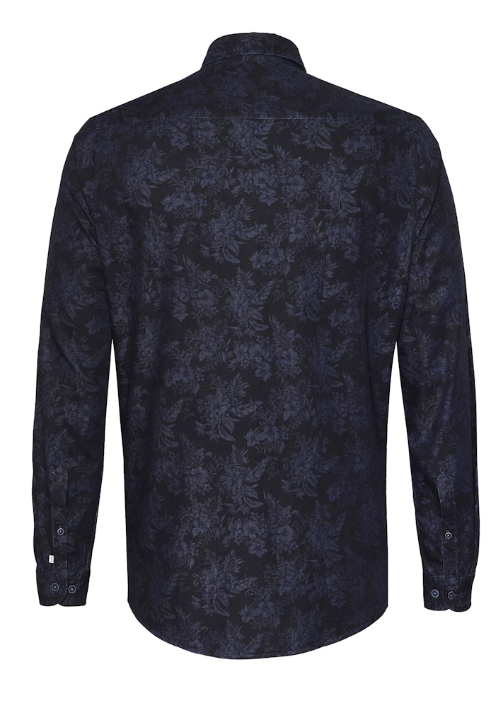 E21506-51106 PURE- Casual Hemd Langarm 377 druck