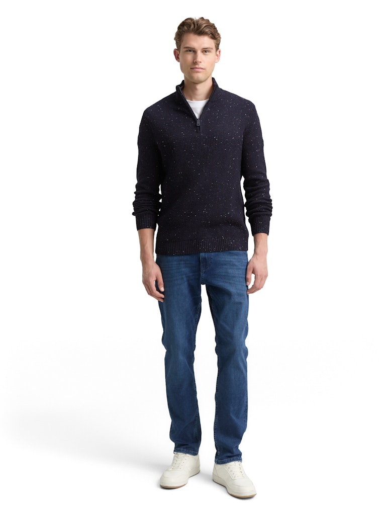 1048713 TOM TAILOR men - Strickpullover 36942 dunkelblau