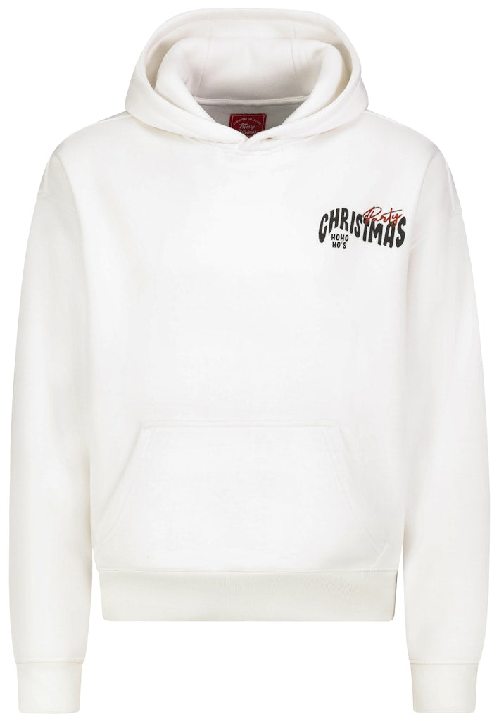 H10608BC21489C AUTHENTIC STYLE men - xMas Hoodie 22000 offwhite