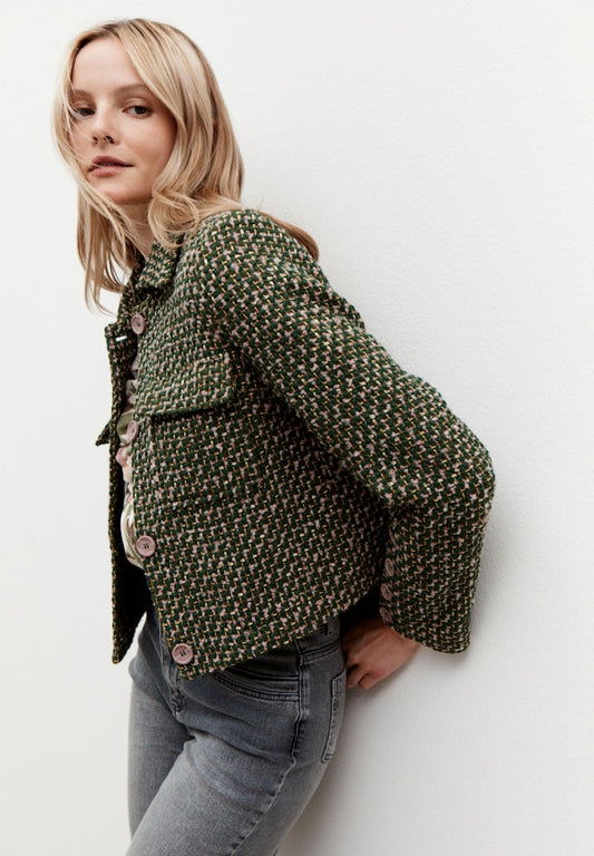 51096010 MORE&MORE - Coloured Bouclé Jacket 3660 multicolor