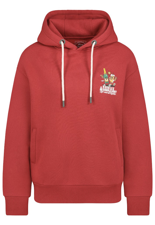 D10608BC02683D AUTHENTIC STYLE wmn - xMas Hoodie 15300 fire brick red