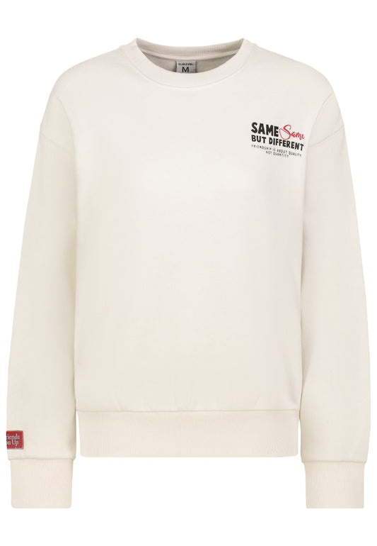 D10608BC02568J AUTHENTIC STYLE wmn -  Sweat 22000 offwhite
