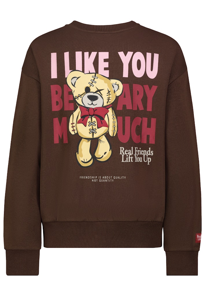D10608BC02568J AUTHENTIC STYLE wmn -  Sweat 21400 hazel brown