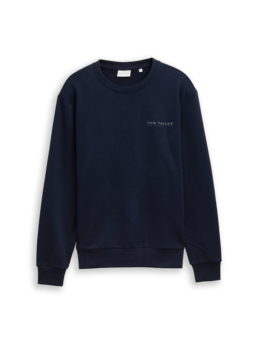 1048603 TOM TAILOR men - Basic Sweater 10668 navy
