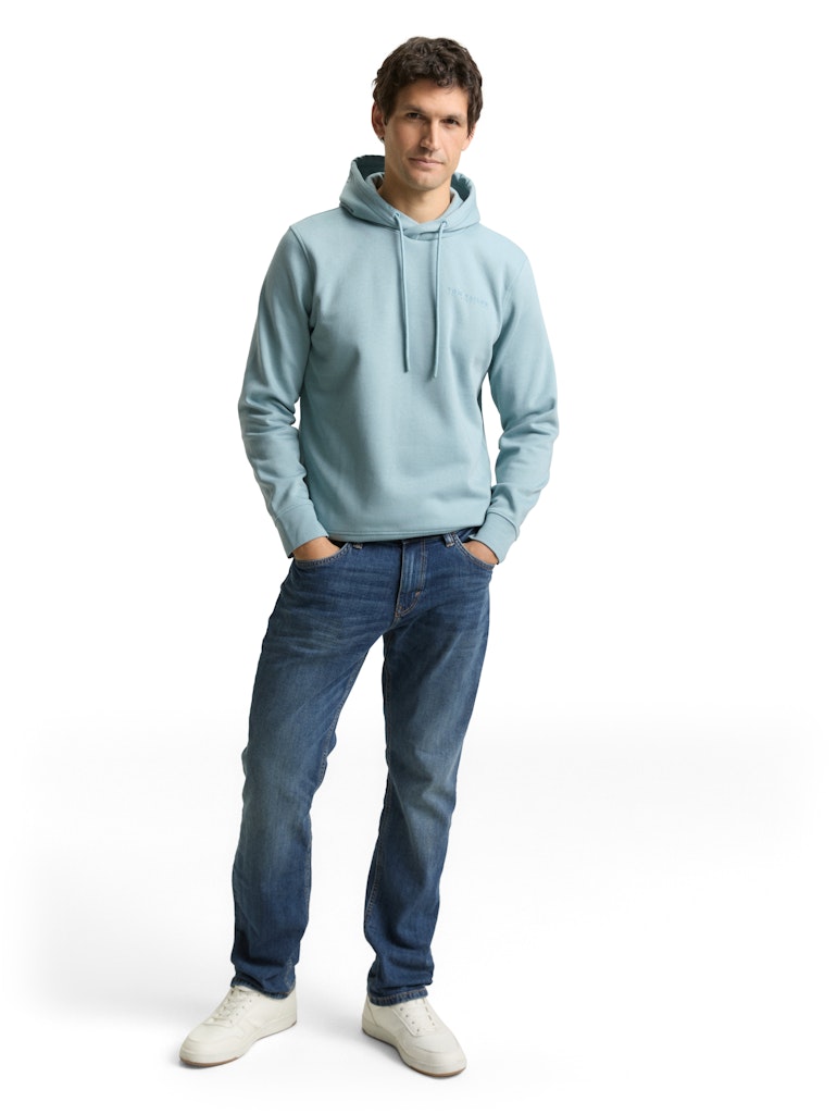 1048635 TOM TAILOR men - Hoodie 30838 tourmaline