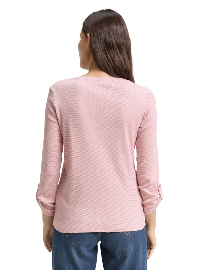 1024036 TOM TAILOR wmn - Longsleeve 39433 berry