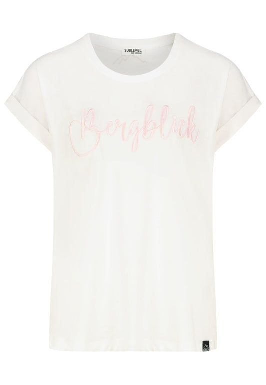D12022AH02335R AUTHENTIC STYLE wmn - T-Shirt mit Stickmotiv 2200 offwhite