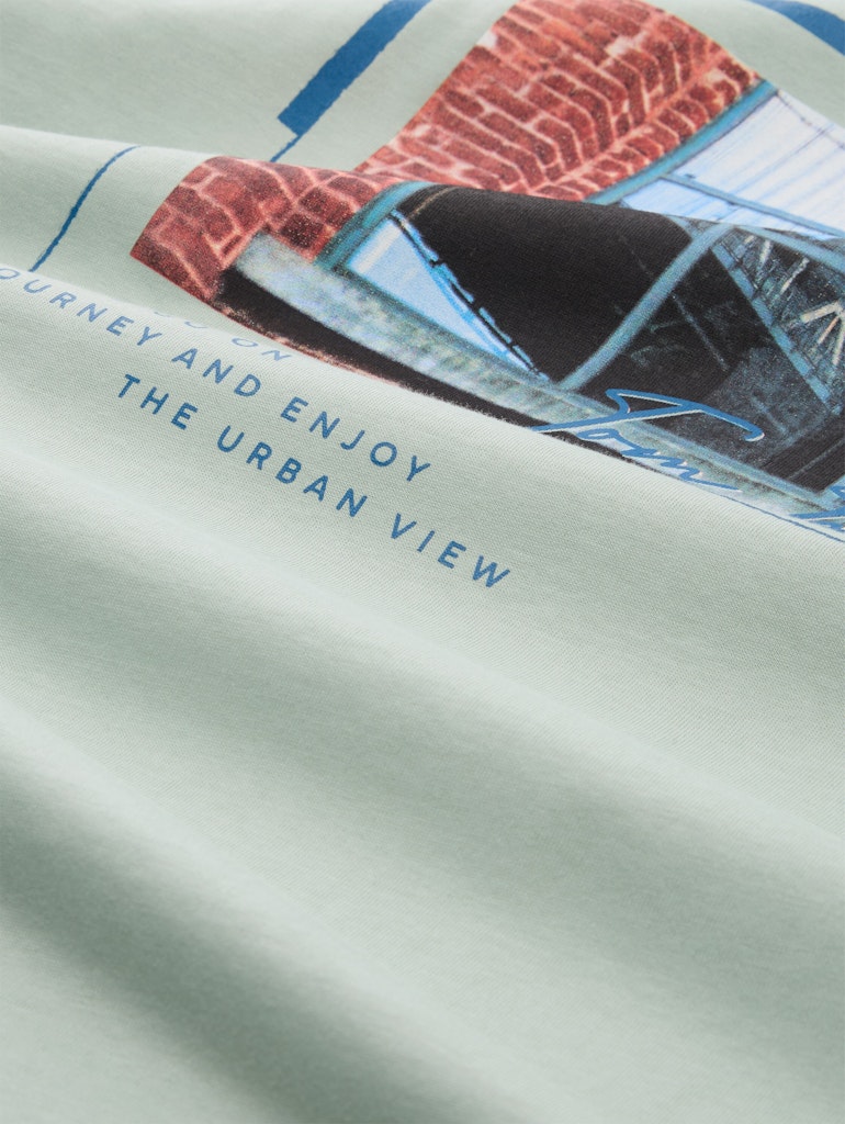 1050137 TOM TAILOR T-Shirt men 12792 green