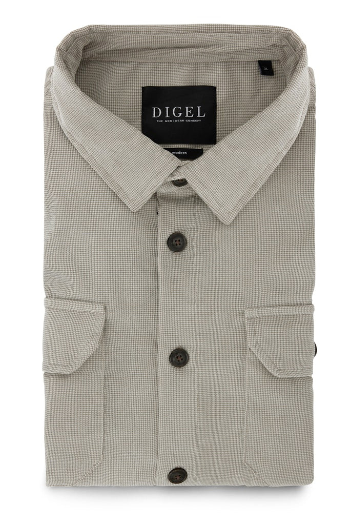 1257007 DALIS - DIGEL Overshirt modern fit 76 beige