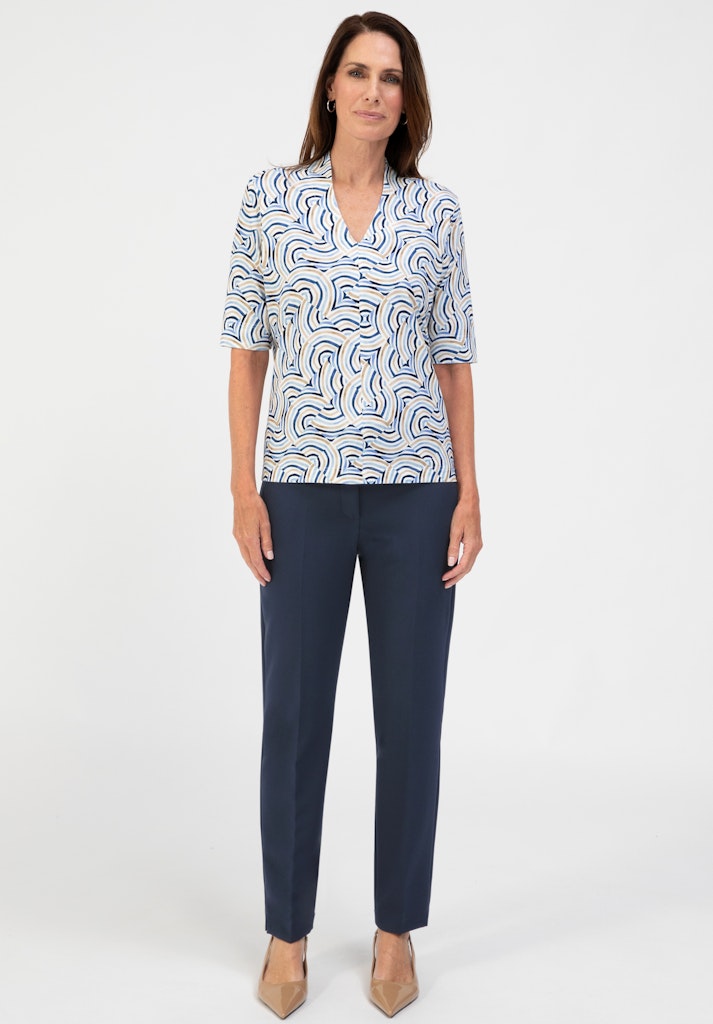 6012 BIANCA - T-Shirt KAYLA 499 blue mix