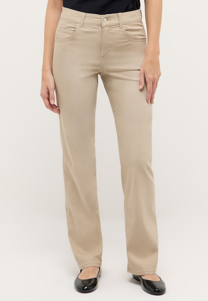 332 LARA - ANGELS Jeans wide leg 4845 sand used