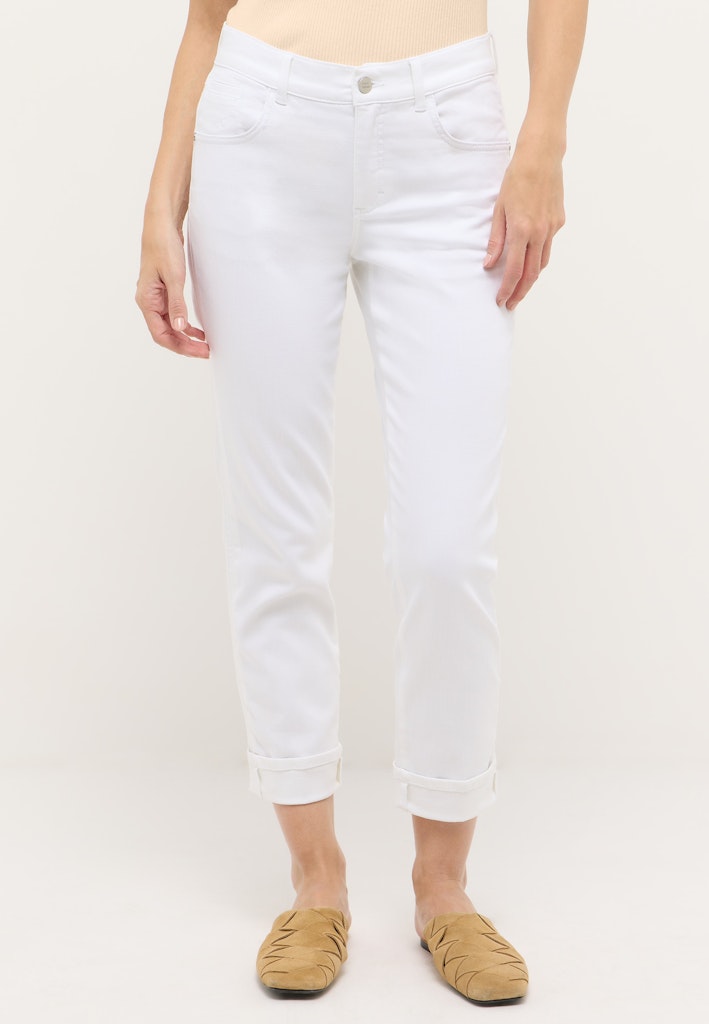 350 DARLEEN TURN UP - ANGELS Jeans 70 white