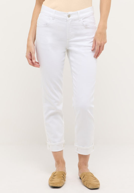 350 DARLEEN TURN UP - ANGELS Jeans 70 white