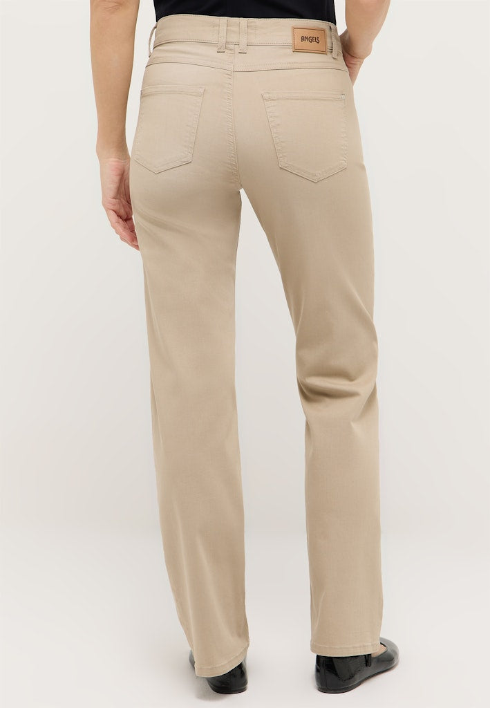 332 LARA - ANGELS Jeans wide leg 4845 sand used