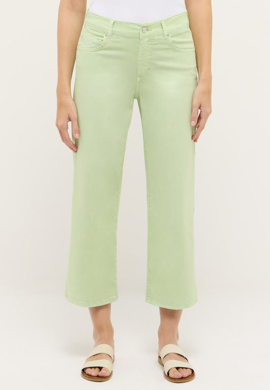 178 LINN - ANGELS Jeans Coulotte 5555 pistachio used