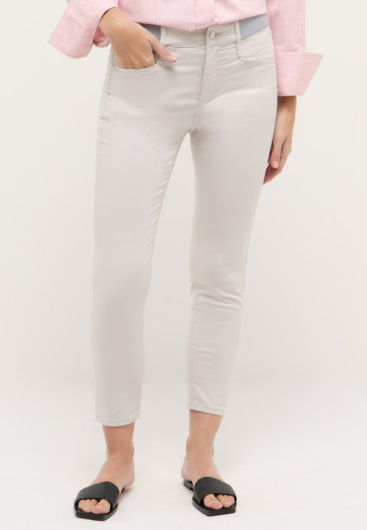 332 ORNELLA SPORTY - ANGELS Jeans 165 summer grey used