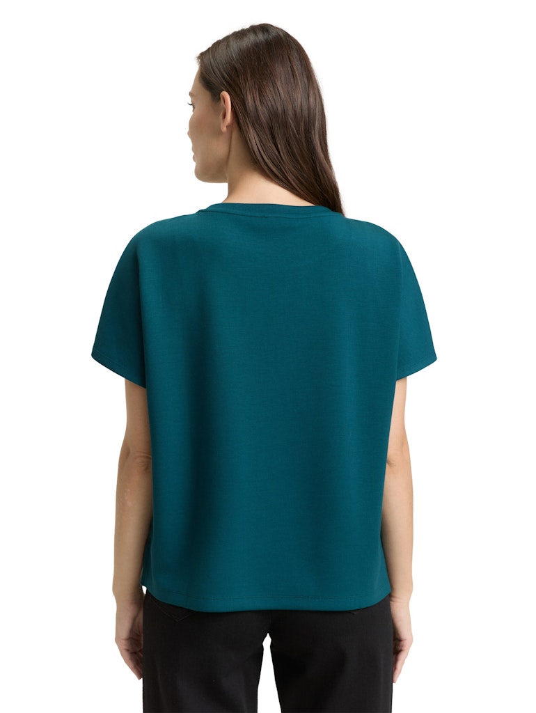 1050844 TOM TAILOR wmn - T-Shirt 12818 dark green