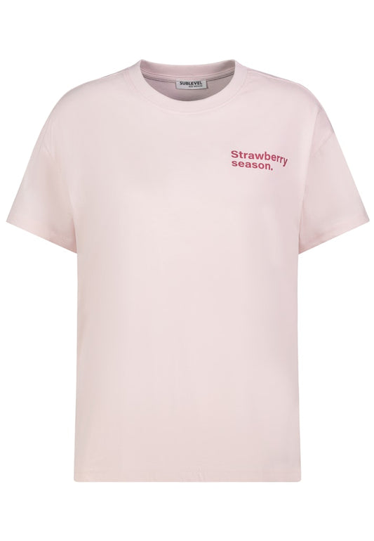 D12022AH02645V AUTHENTIC STYLE wmn - T-Shirt mit Backprint 13200 cotton candy rose