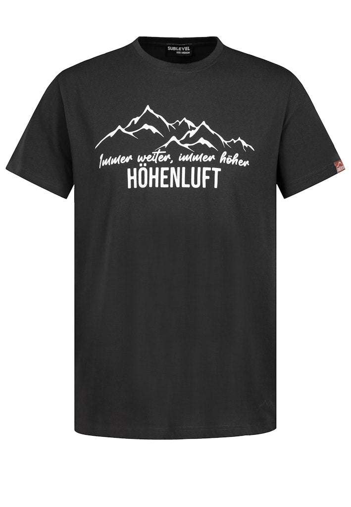 H12022M22654A AUTHENTIC STYLE - T-Shirt mit Print 23400 anthracite grey