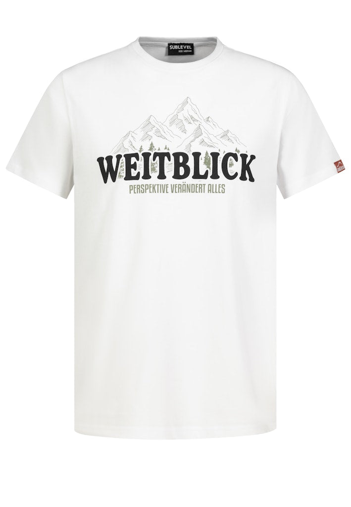 H12022M22654A AUTHENTIC STYLE - T-Shirt mit Print 2200 white