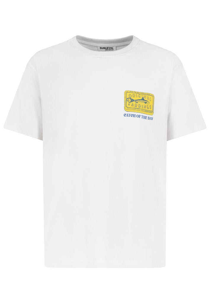 H12022AH22651A AUTHENTIC STYLE men - T-Shirt 22000 offwhite